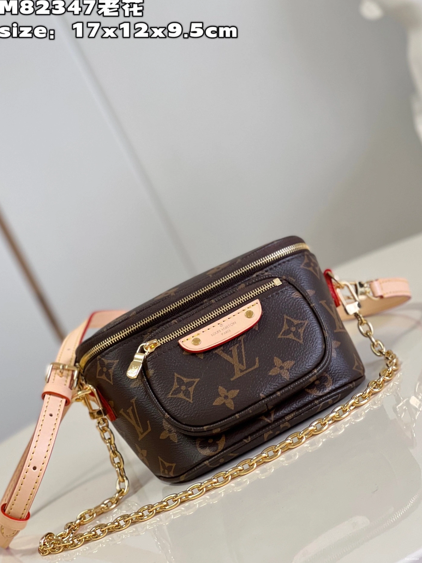 Repladies MINI VUITTON LOUIS BUMBAG-17-12-9.5CM 0726